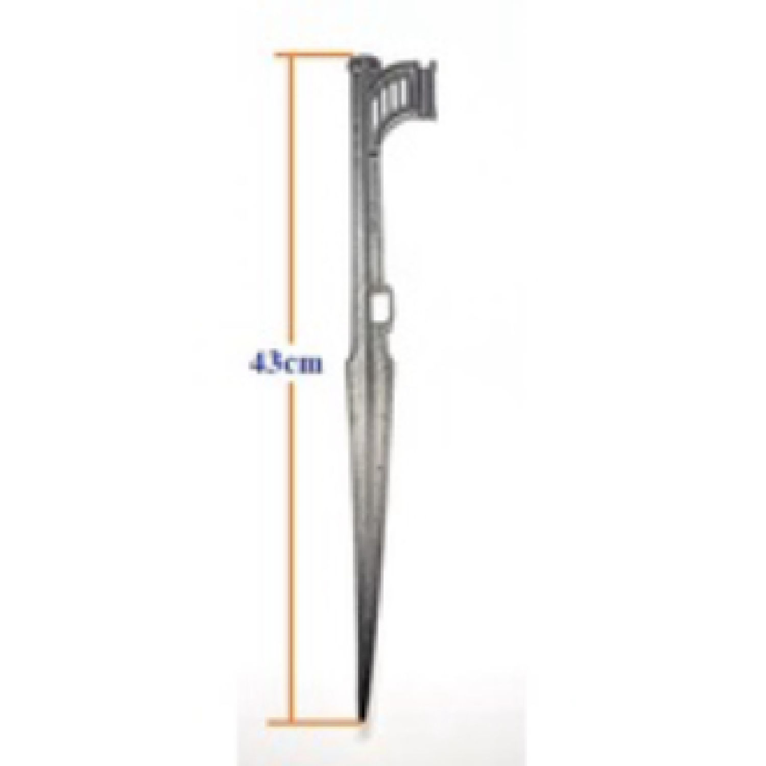 Chân cắm kẹp giữ béc xoay tưới cây - cao 33cm, 43cm