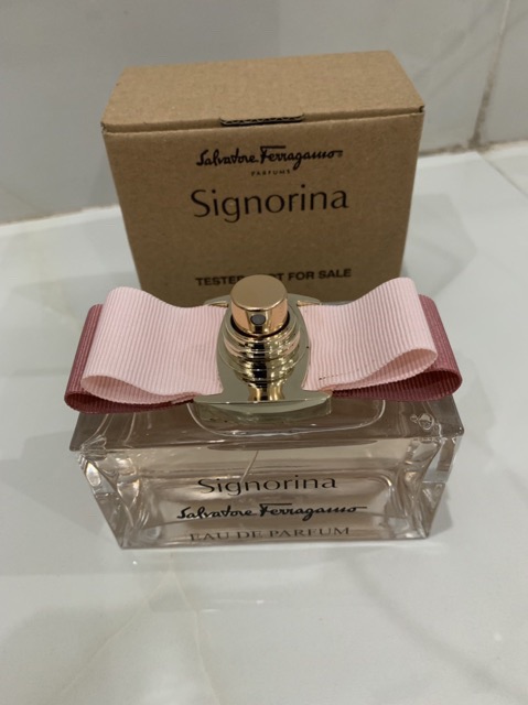 [HCM]Nước hoa signorina edp tester 100ml (sx không nắp hộp như hình)
