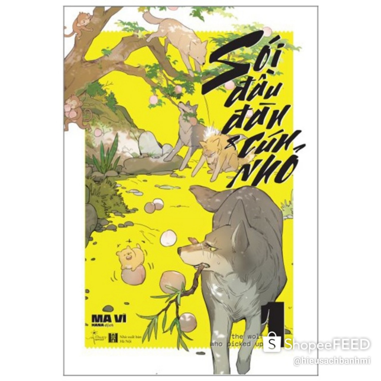 Truyện tranh - Sói đầu đàn và cún nhỏ ( Bản thường )