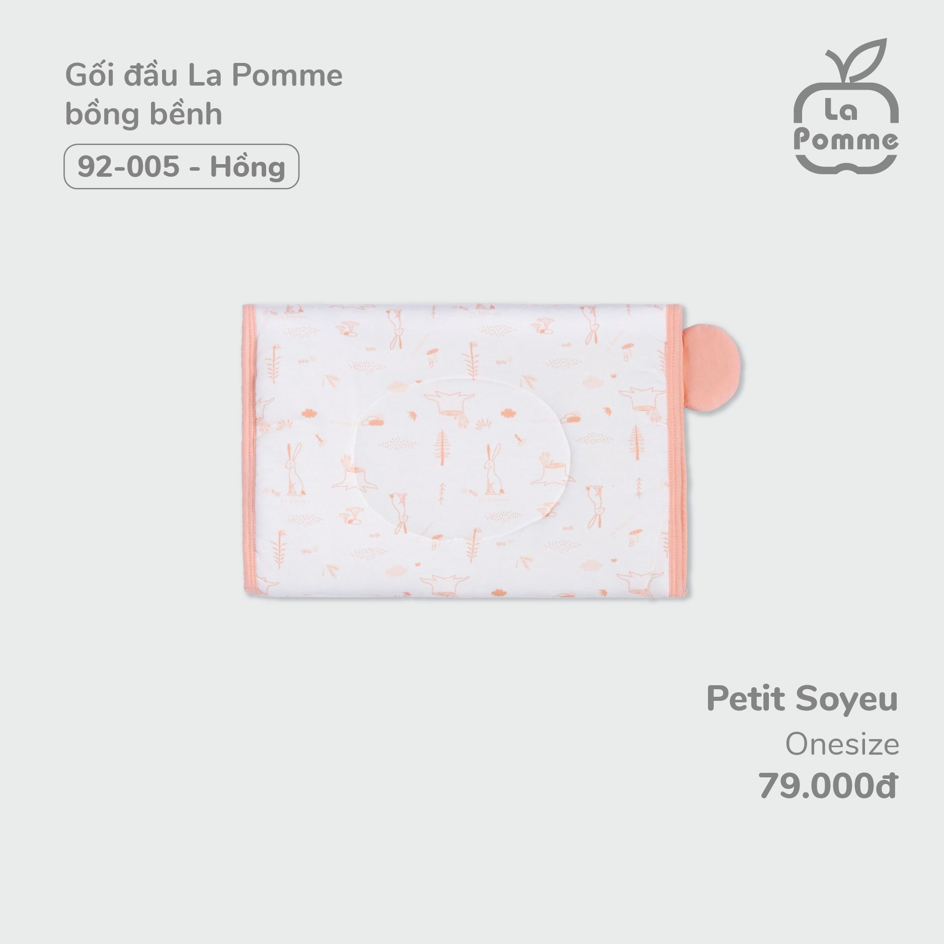 Gối sơ sinh La pomme