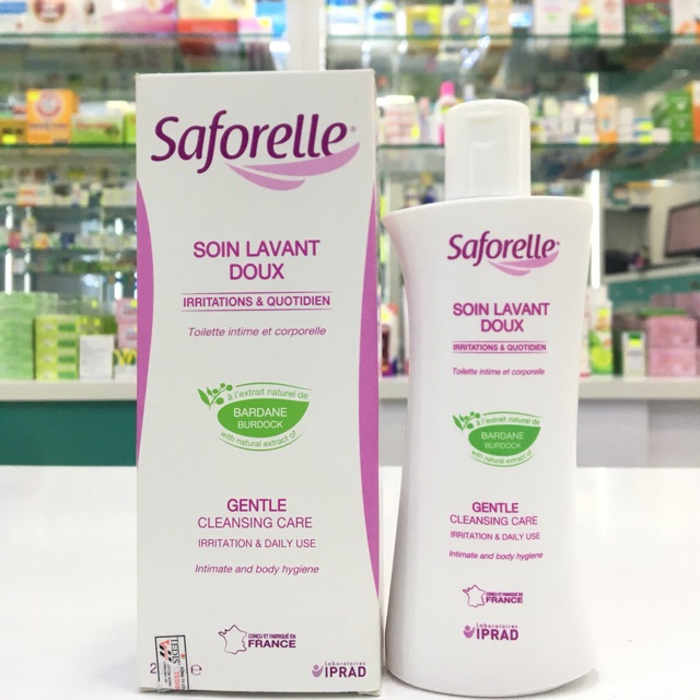 Dung dịch vệ sinh phụ nữ saforelle 100ml - 250ml