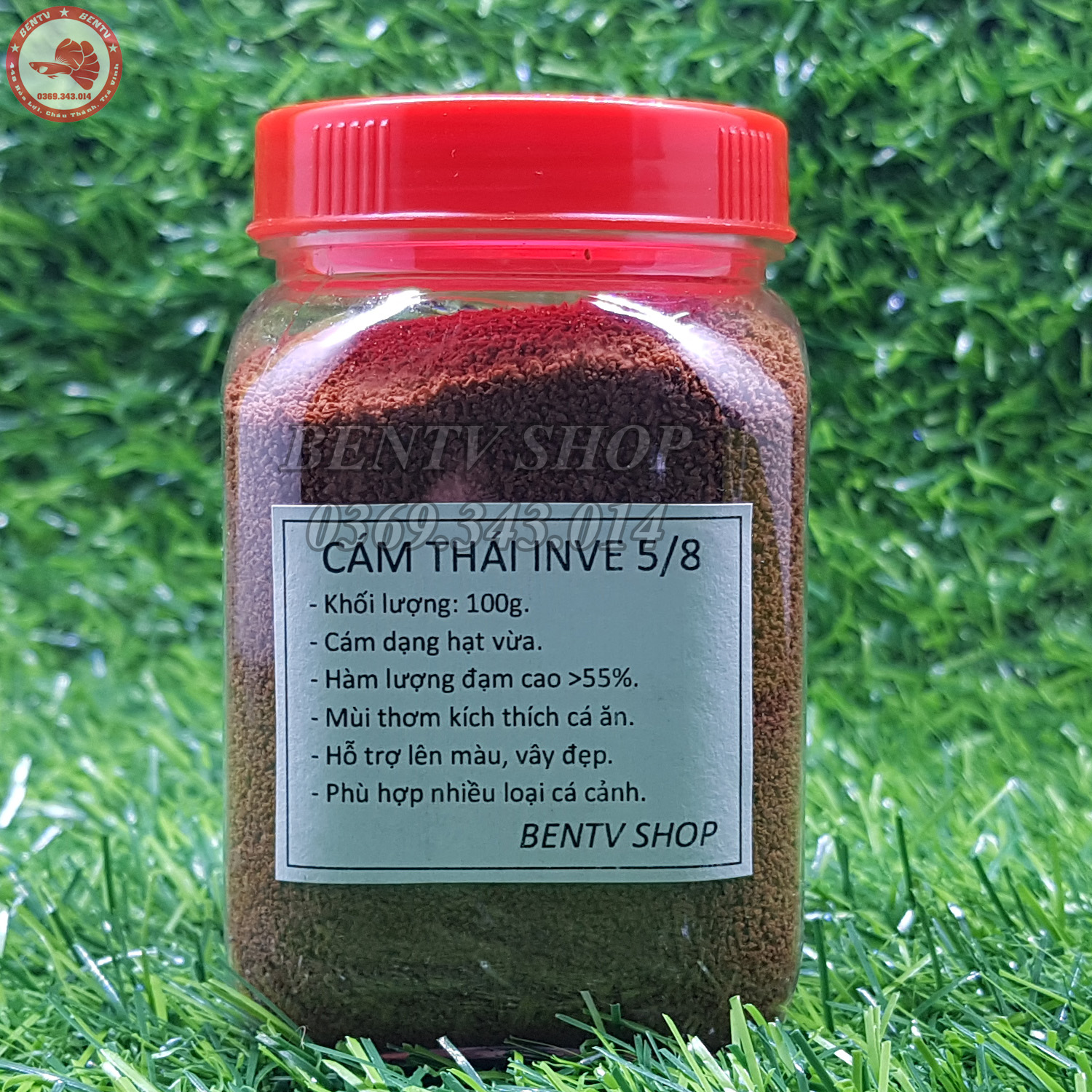 Cám Thái INVE 5/8 - Thức Ăn Cho Cá Trưởng Thành