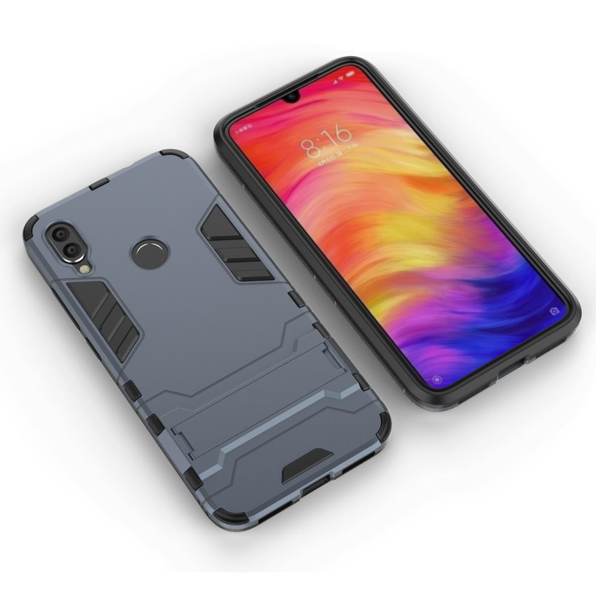 Ốp lưng chống sốc Iron Man Xiaomi Redmi Note 7, Redmi Note7, Xiaomi note7(Tặng kính cường lực trong suốt)