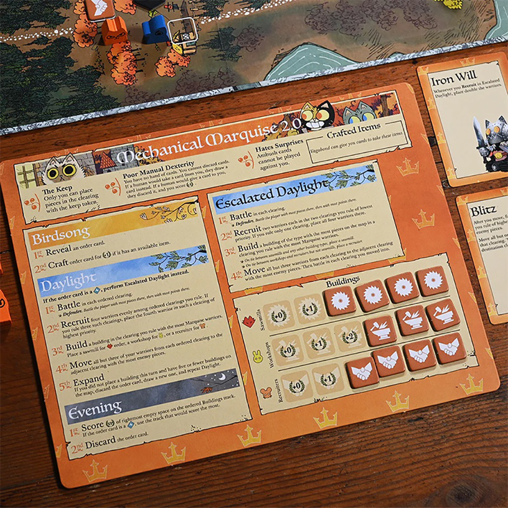 Board Game Root mở rộng The Clockword Expansion phiên bản cao cấp