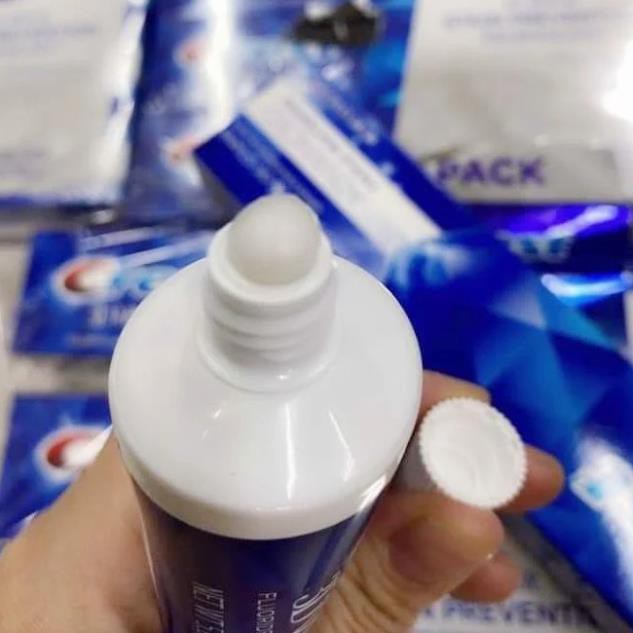 [HCM]Kem đánh răng CREST 3D White Advanced Triple Whitening 158g