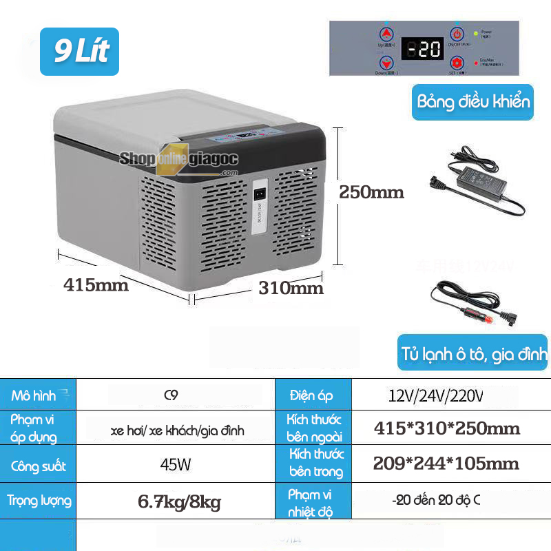 Tủ Lạnh Ô Tô Alpicool  25L - 30L - 40L - 75L