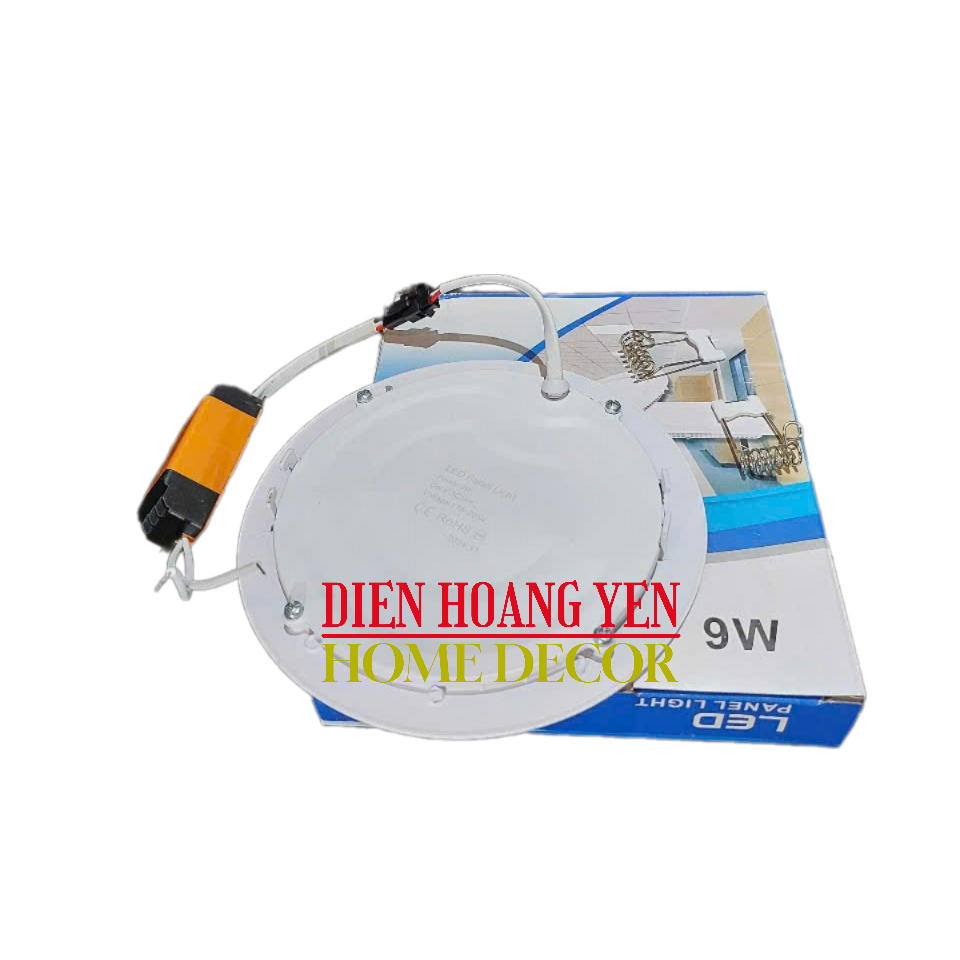 Bộ 10 đèn led âm trần 9W 3 màu 3 chế độ - PHI 130mm