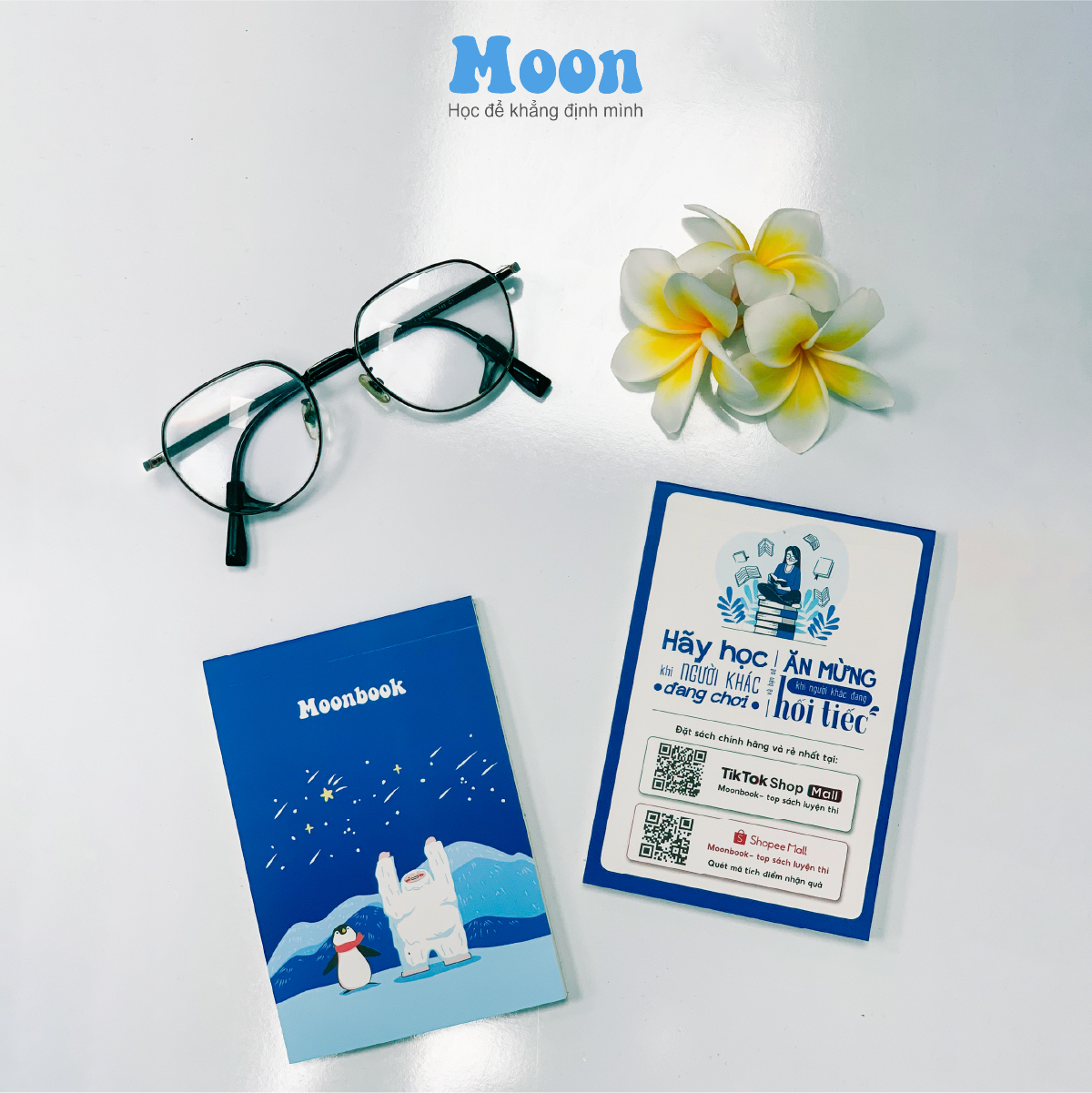 Sổ note mini size B7 - Moonbook