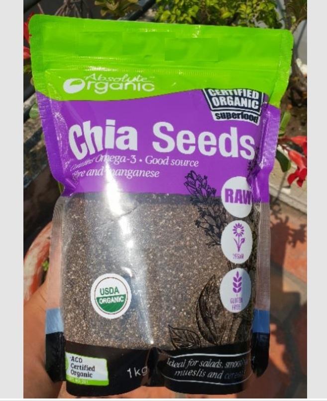 [HCM]Hạt Chia Úc Organic Chia Seeds 1kg - YB20232