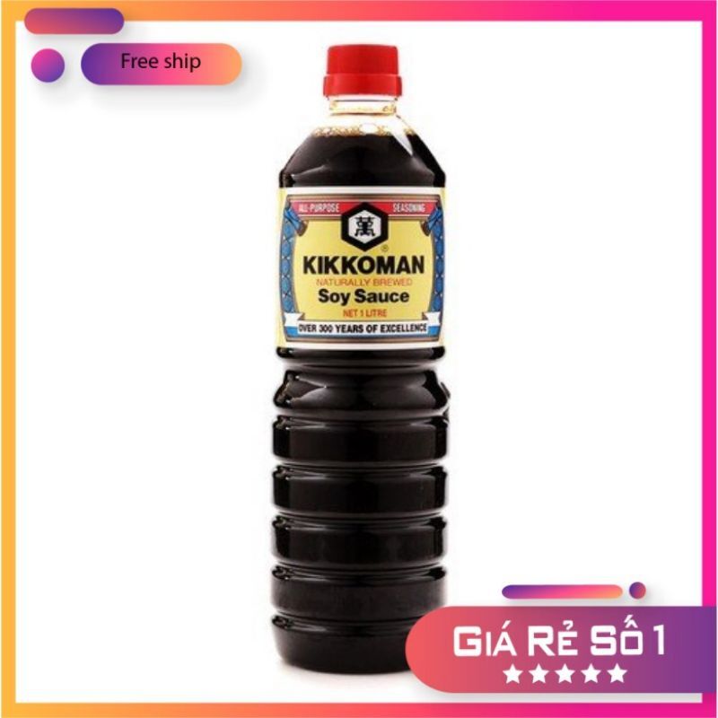 Nước Tương Soy Sauce KikkoManNhật Bản.
