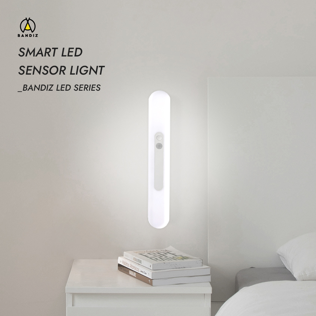 Đèn Cảm Ứng Dán Tường ARIZE BANDIZ Smart LED Sensor Light Sạc Điện