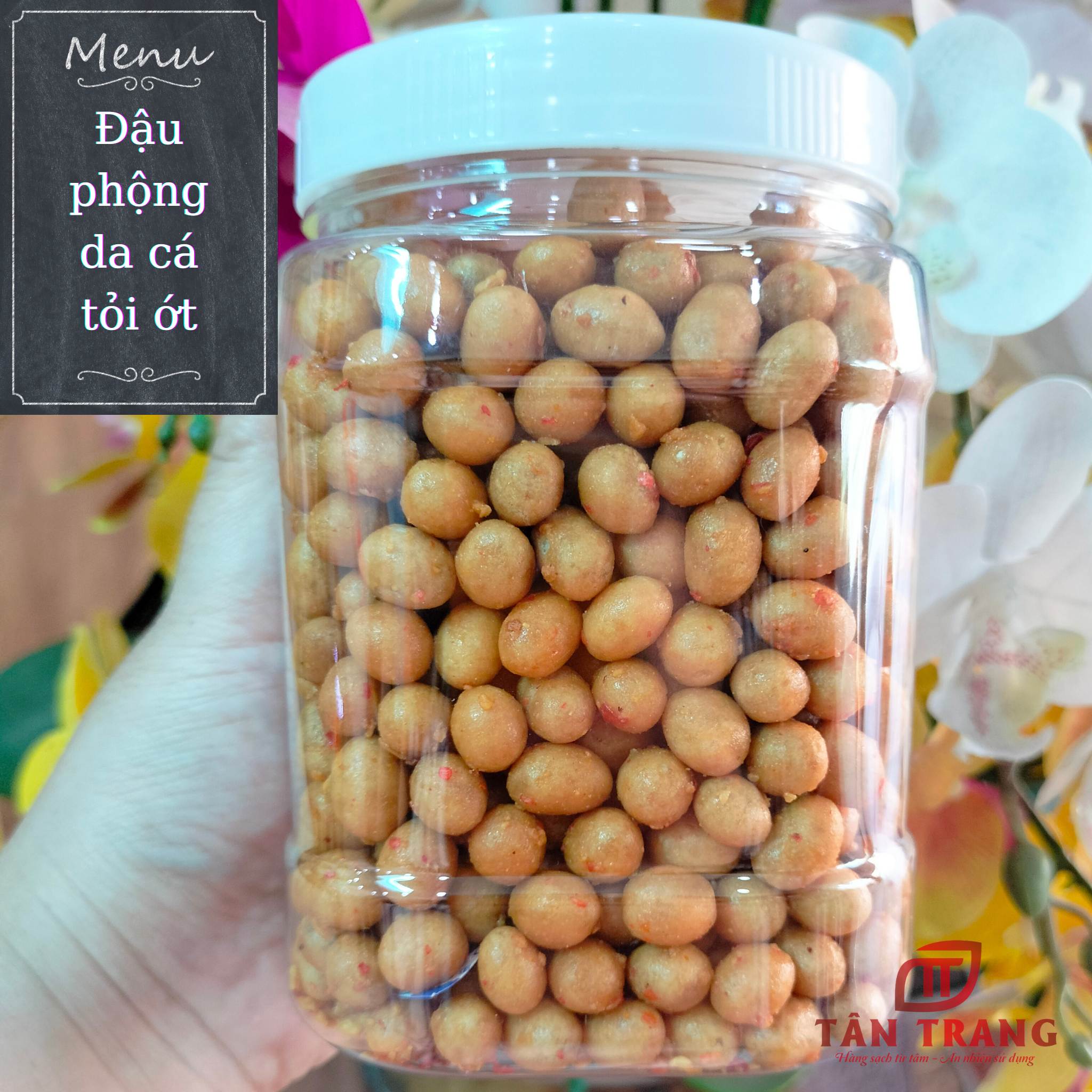 Đậu Phộng Da Cá Tỏi Ớt
