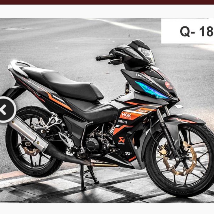 Tem rời honda winner 150 NGK cam đen