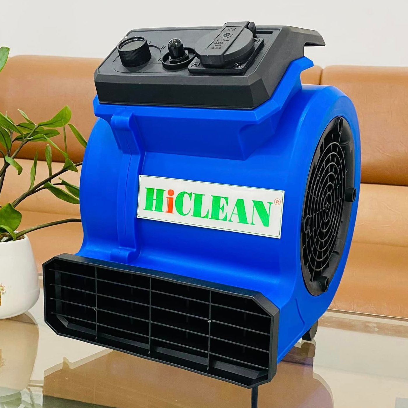 Quạt thổi sàn máy sáy thảm mini HiClean HC538