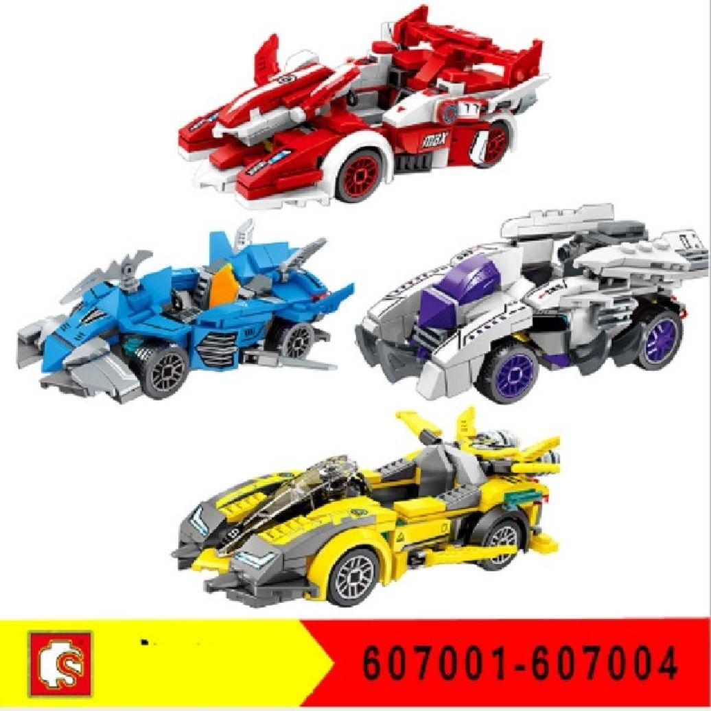 Bộ lắp ráp xếp hình Lego Sembo mô hình Siêu xe.