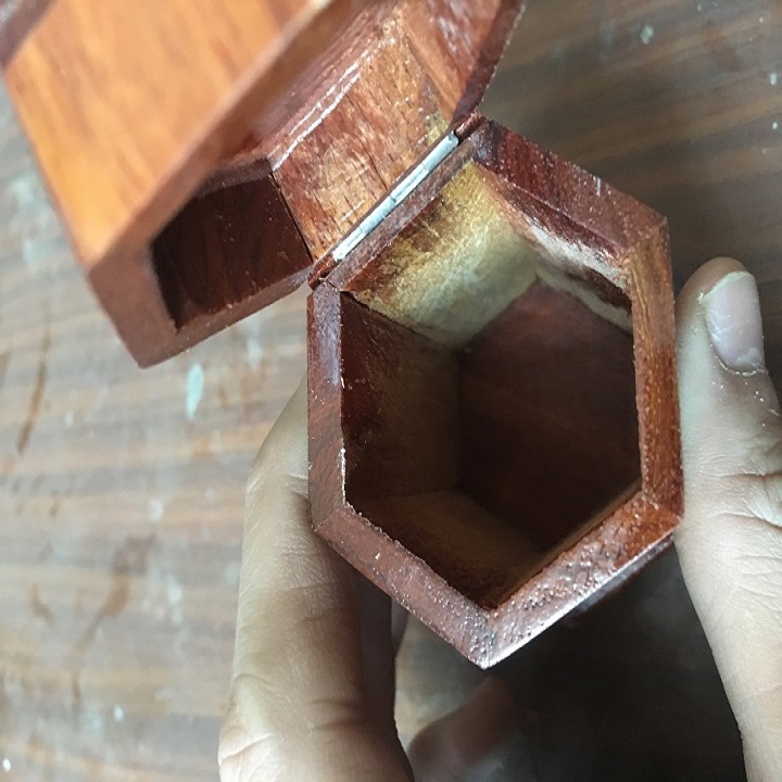 hộp gỗ đựng tăm tre