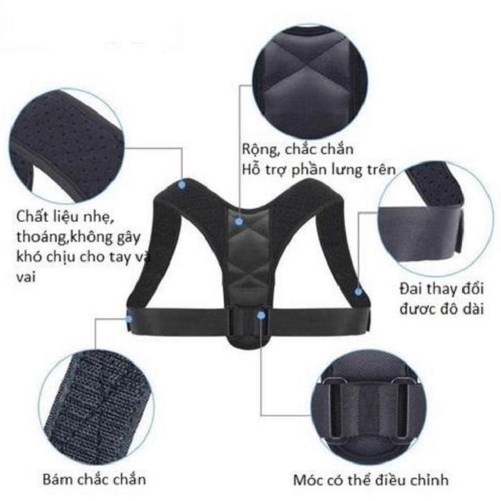 Đai đeo chống gù lưng, Dây đai chống vẹo lưng