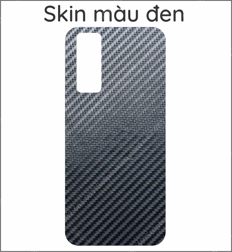 Miếng dán mặt lưng skin carbon Vivo Y53s 4G 5G