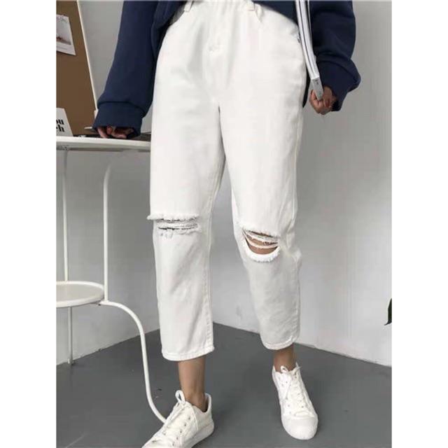 Quần kaki rách lỡ DPH1119