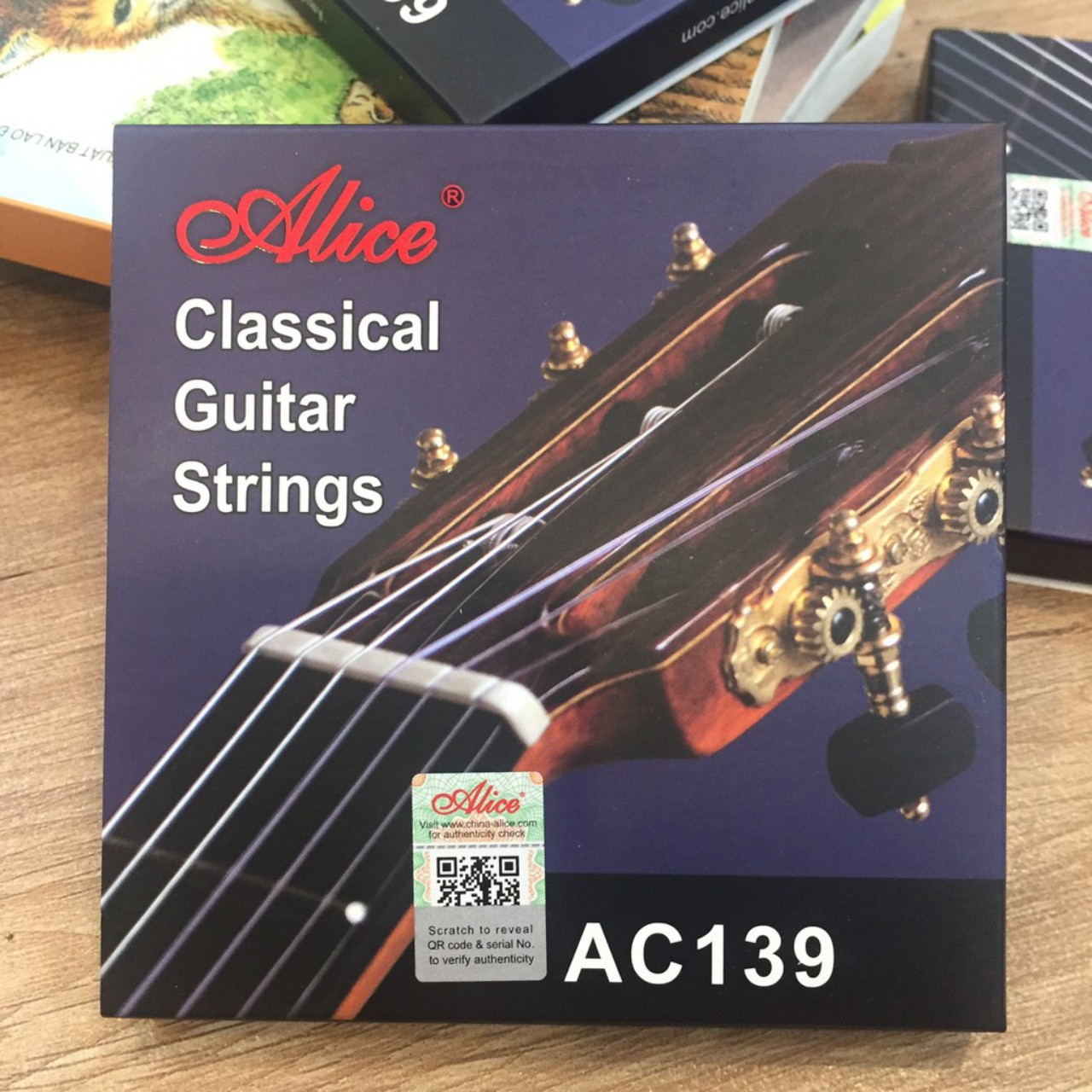 [HCM]DÂY GUITAR CLASSIC CAO CẤP AC139 ALICE