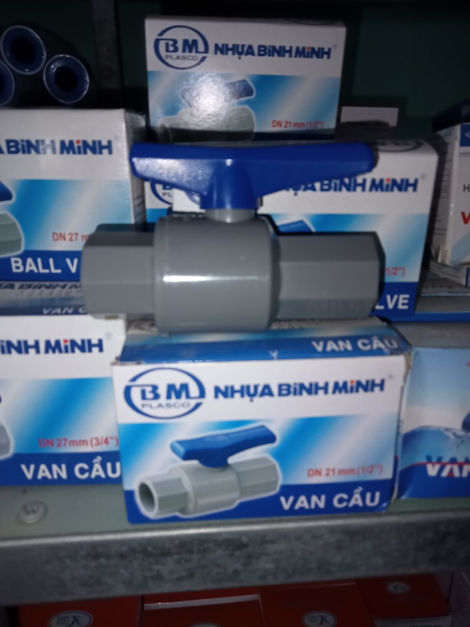 VAN KHÓA BÌNH MINH PVC