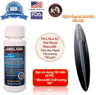 [ Expiry Date 11 2022 ] Sản phẩm mọc tóc , mọc râu Minoxidil 5% Kirkland USA từ Hoa Kỳ ( Thuoc mọc tóc , mọc râu ) - 1 Chai . thumbnail
