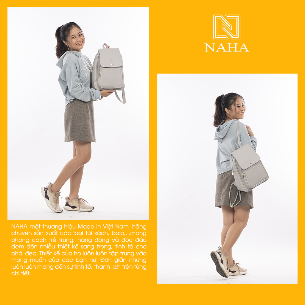 Balo Nữ Mini Thời Trang NAHA BL04 - Bảo Hành 12 Tháng