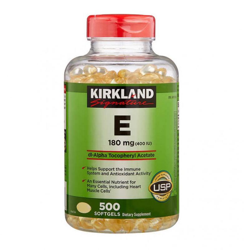 Thực phẩm bổ sung vitamin E Mỹ