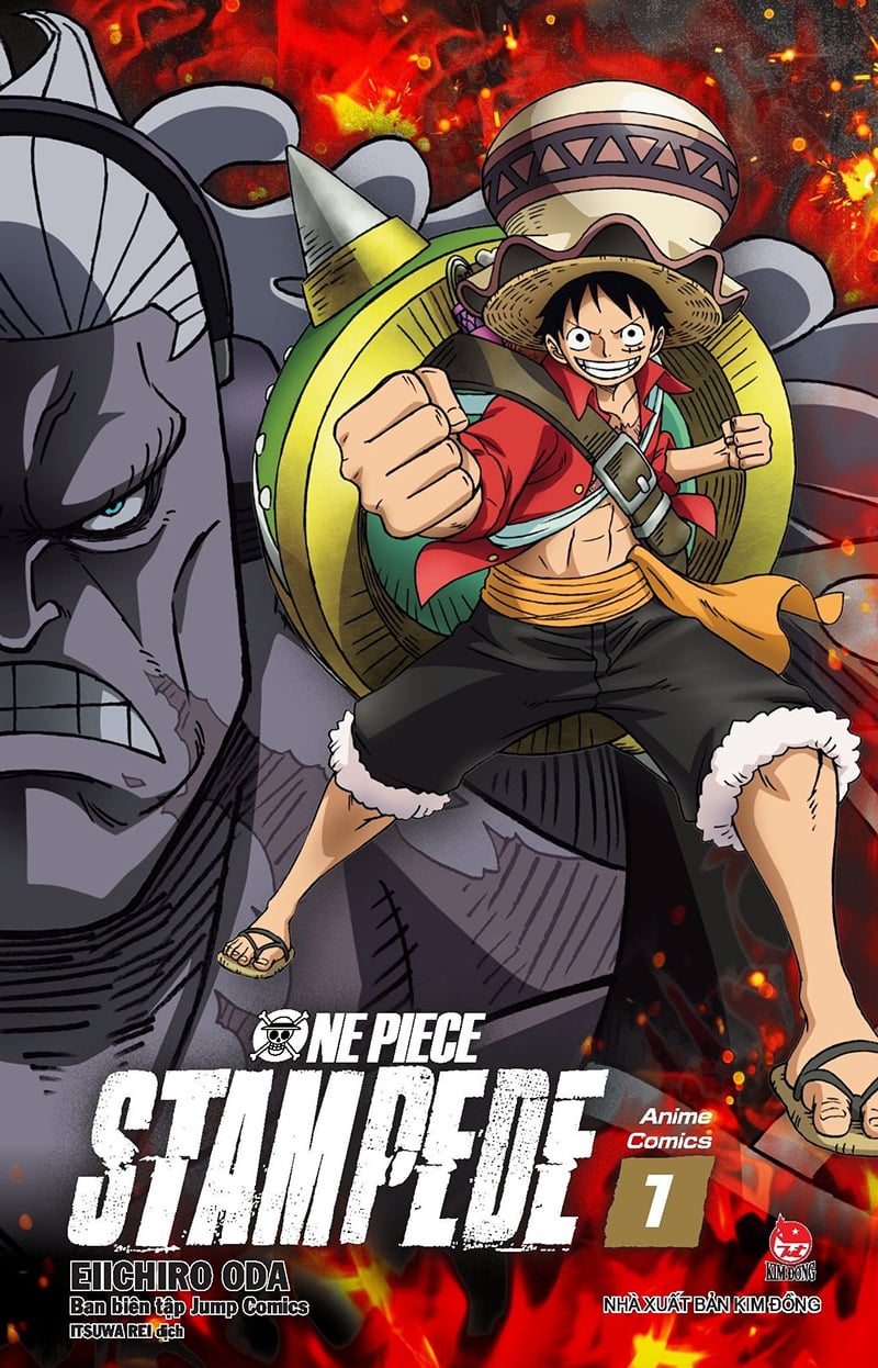 Kim đồng - anime comics - one piece stampede - tập 1