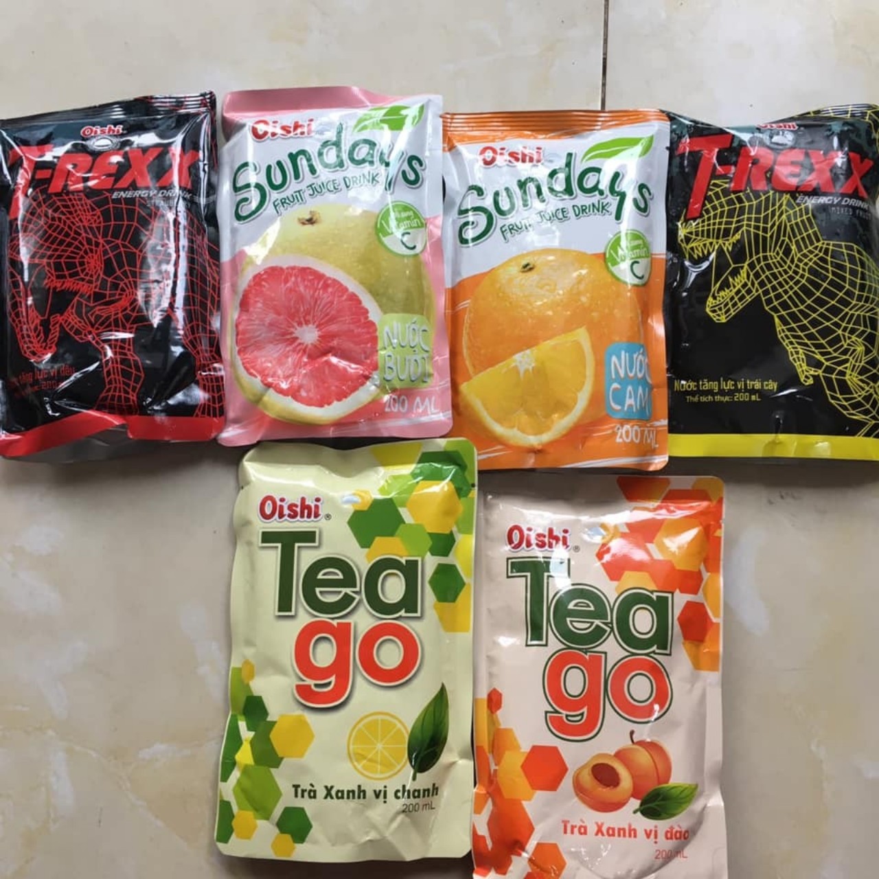 ( RẺ VÔ ĐỊCH ) 10 Túi Nước Uống OSHI Vị Hoa Quả