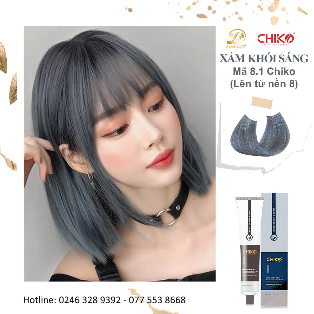 (GIÁ SỈ) Thuốc nhuộm tóc CHIKO màu thời trang không cần tẩy tóc (KHÔNG KÈM OXI TRỢ NHUỘM)