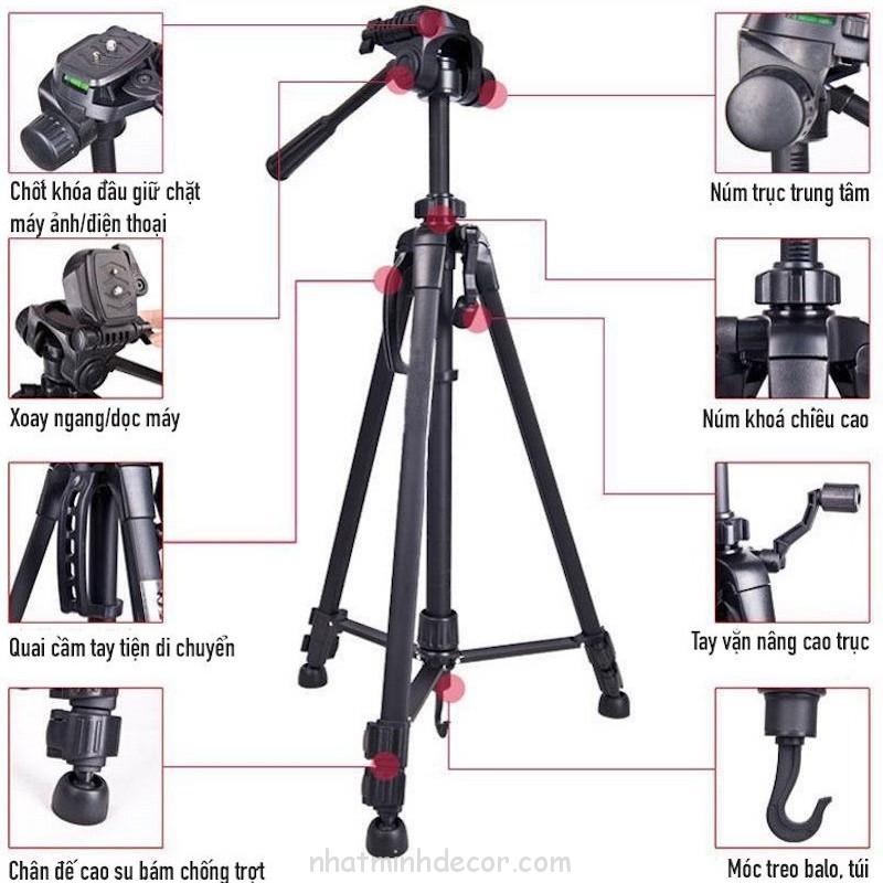 Chân Máy Ảnh Tripod WEIFENG WT-3520