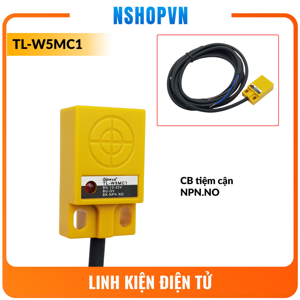 Cảm biến kim loại tiệm cận tl-w5mc1 npn