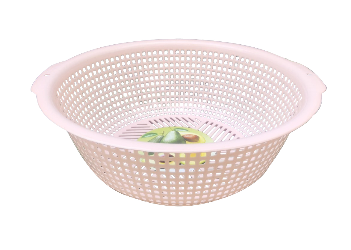 Self-Assembled Round Basket - 40cm