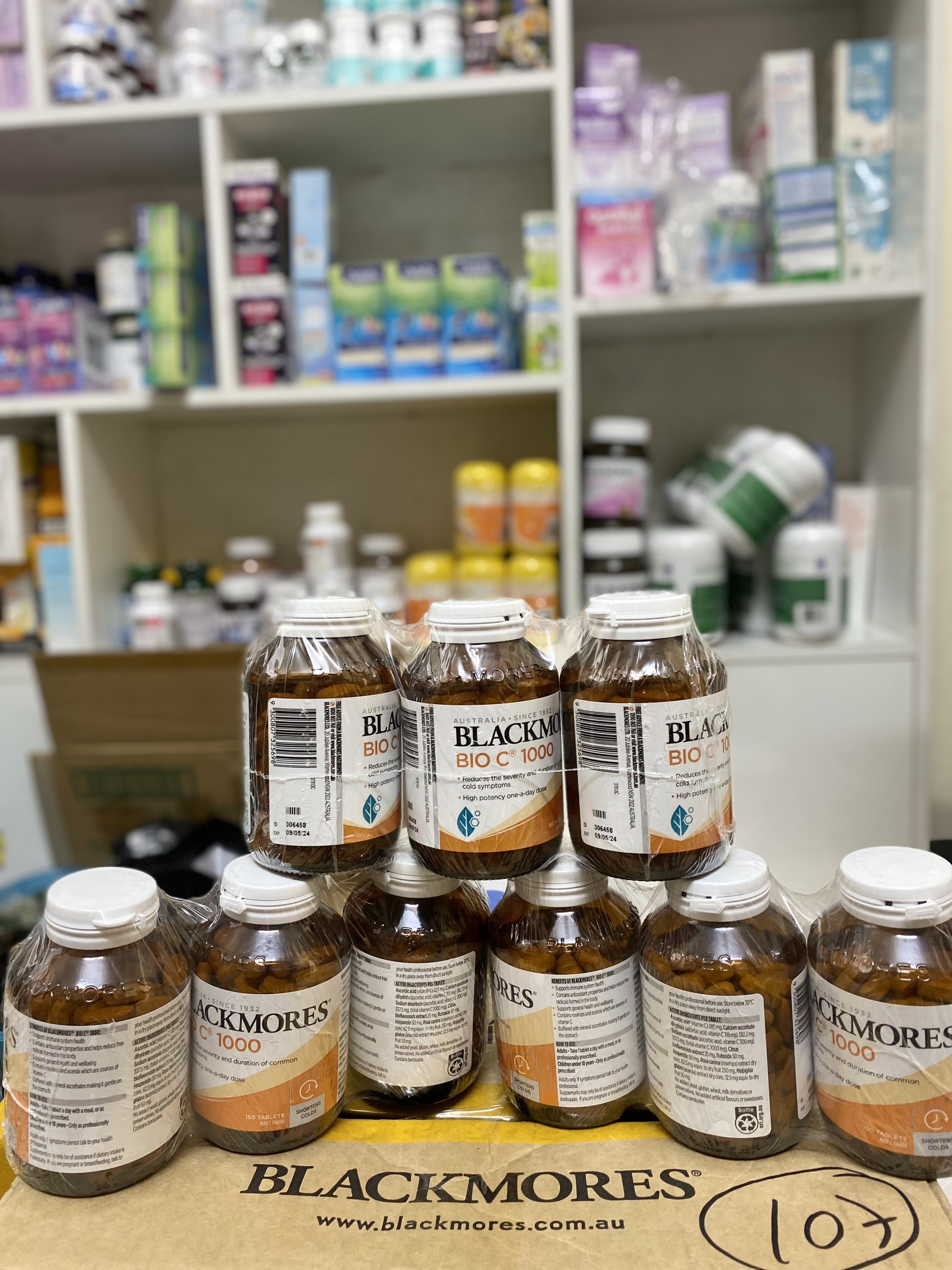 VITAMIN C BLACKMORES BIO-C 1000 MẪU MỚI NHẤT.