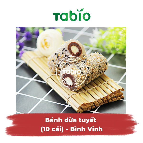 HCM - Bánh dừa tuyết (10 cái) - Bình Vinh - TABIO