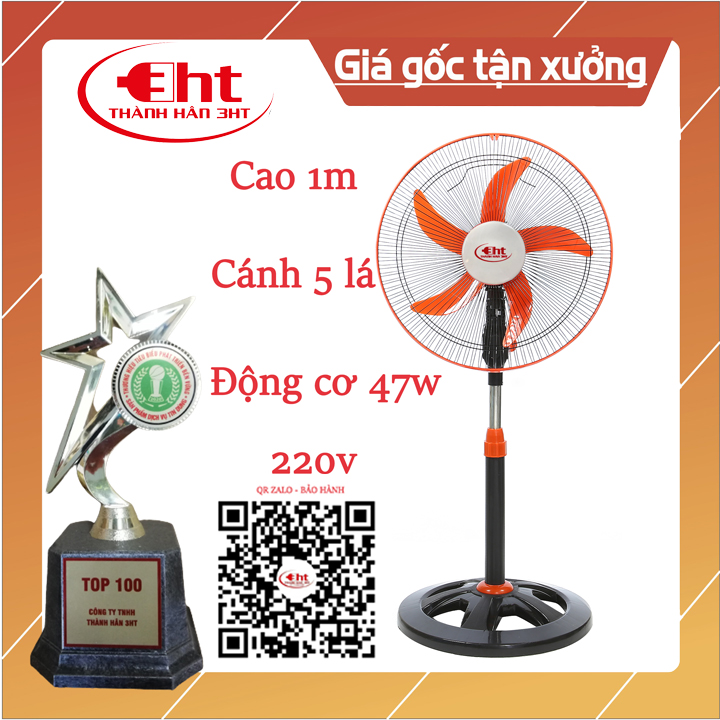 QUẠT ĐỨNG MOTER ĐỒNG 100%