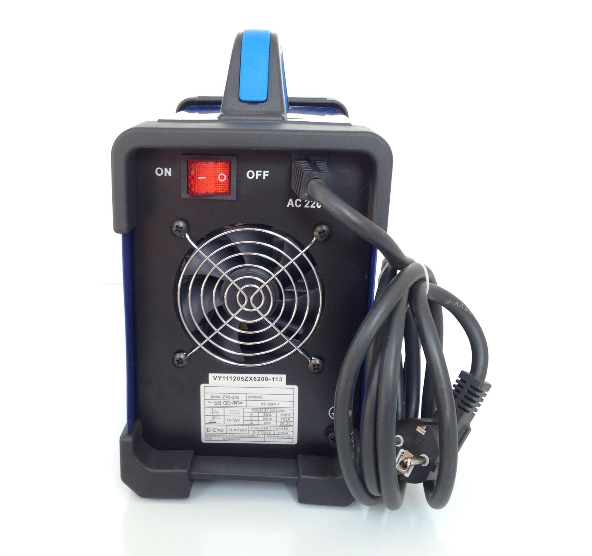 Máy hàn que RedBo ZX6-200 (Mosfet inverter)