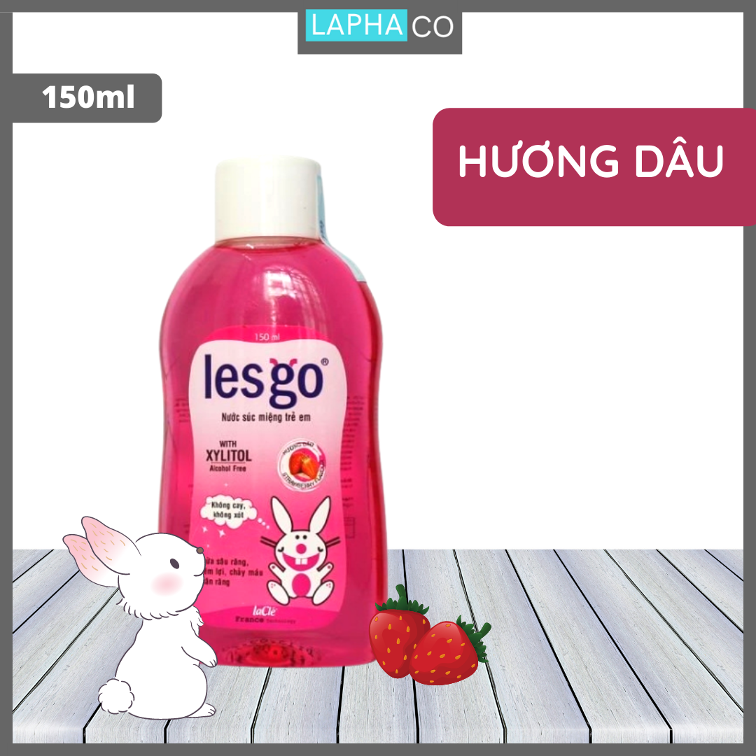 Nước súc miệng trẻ em Letsgo 150ml