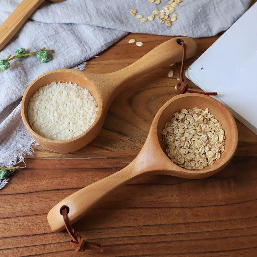 Thìa gỗ xới cơm hình cá