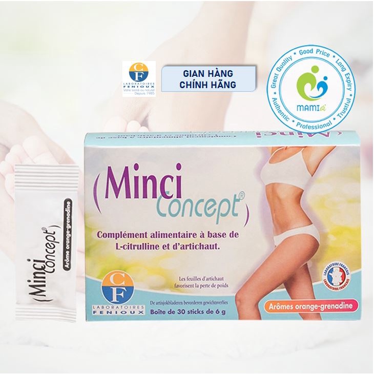 Thức uống giảm cângiảm mỡ bụng eo đùi hiệu quả cho phụ nữ Minci Concept