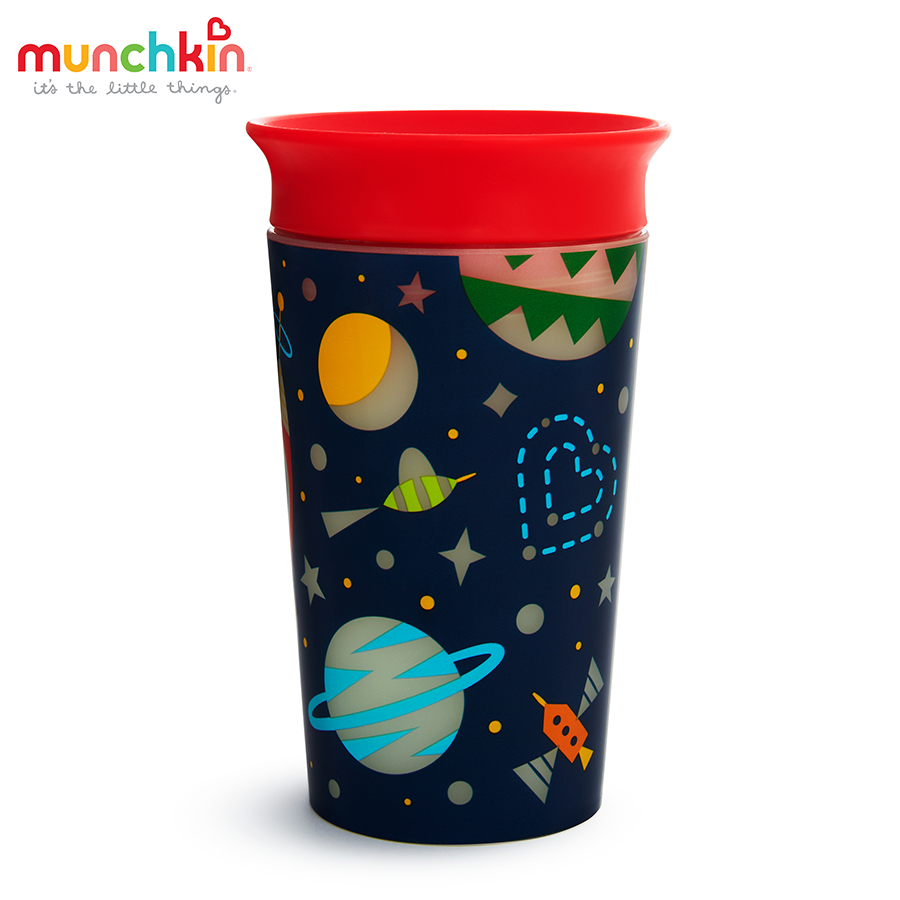 Cốc 360 độ chống đổ phát sáng munchkin 266ml - mk21193