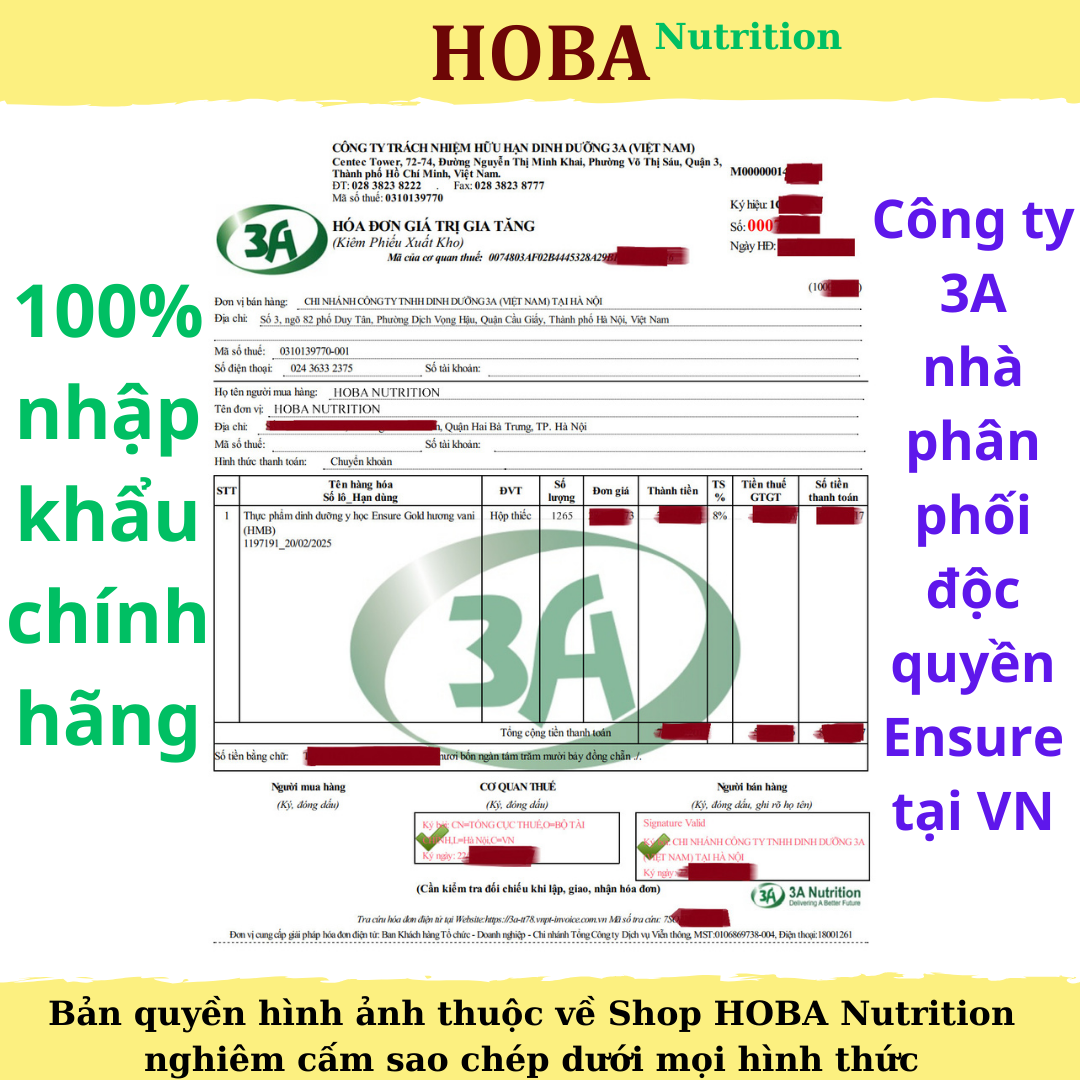 Sữa Ensure Gold bột có HMB và YBG 380g
