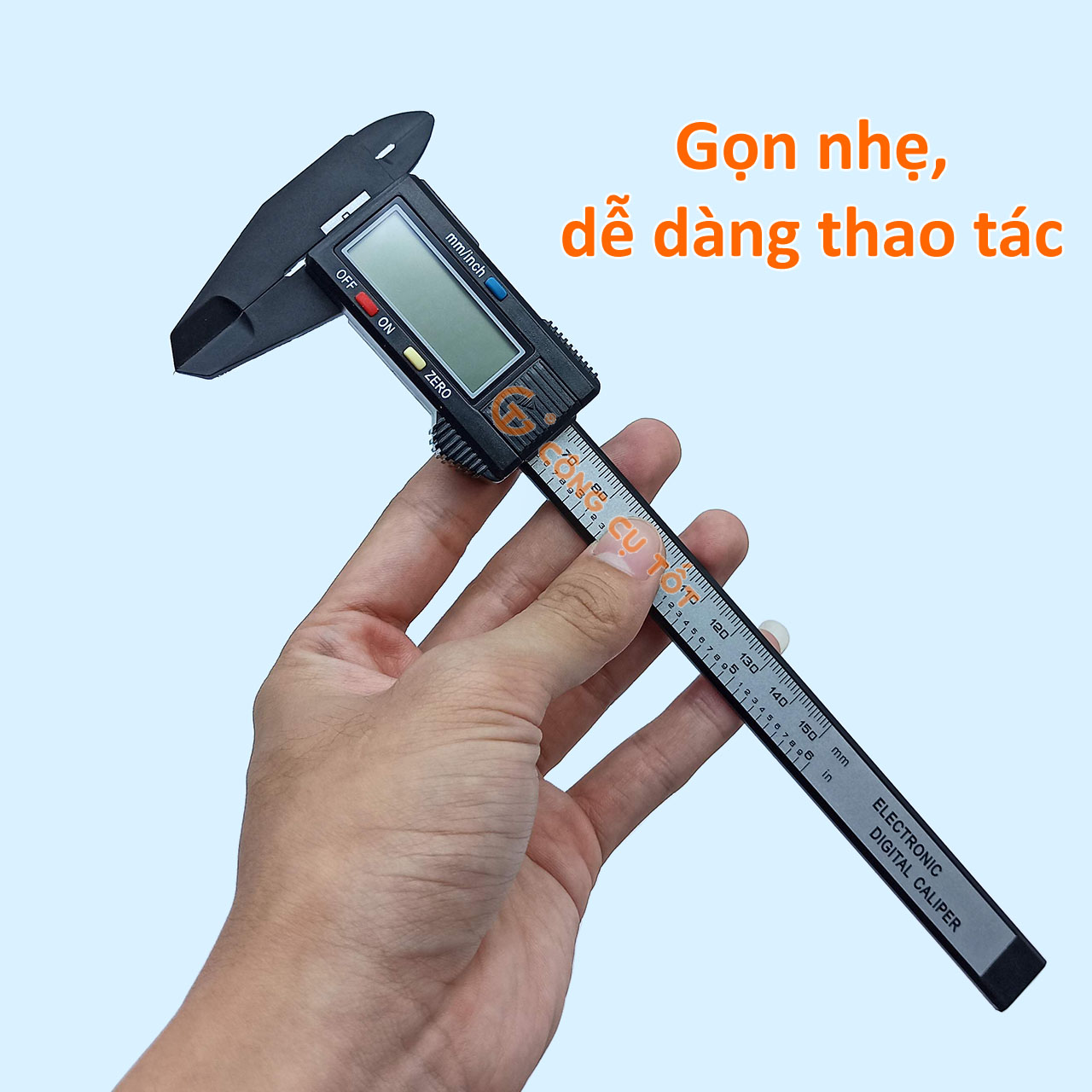 Thước kẹp điện tử sợi carbon 150mm