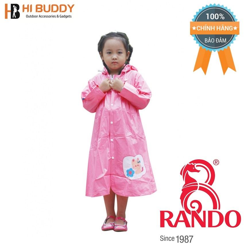 Áo mưa trẻ em Mèo con Rando CPPS-14 Size 4 1.2 – 1.3 m