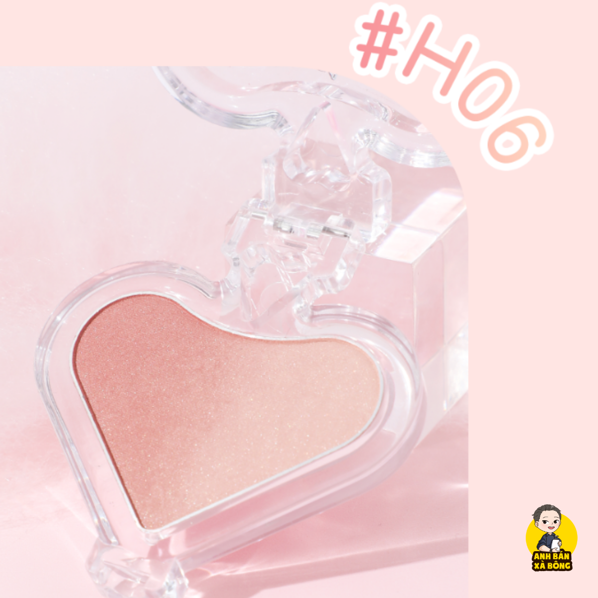 Phấn Má Hồng HOLD LIVE Cute Blusher Blush HL598