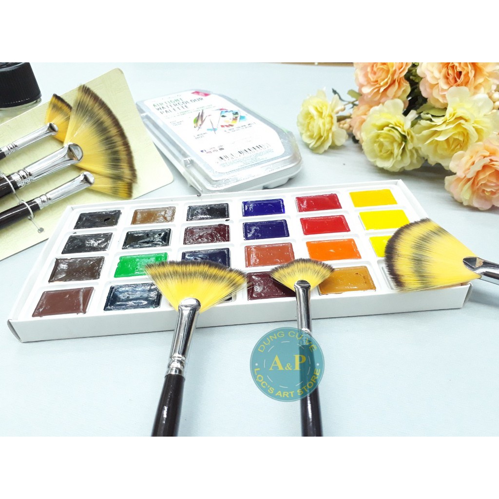 Bộ Cọ Quạt Golden Maple
