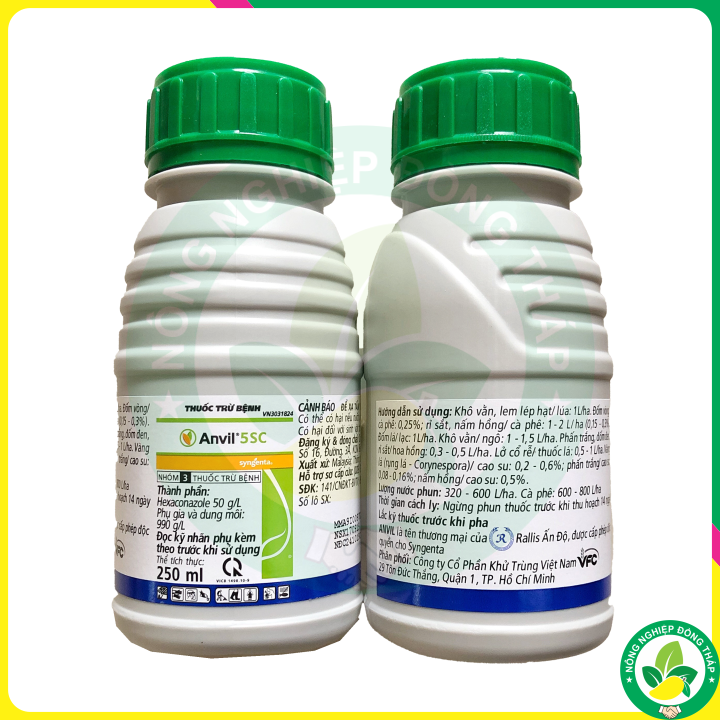 Thuốc Trừ Bệnh ANVIL 5SC – Chính Hãng Syngenta (Chai 250ml)