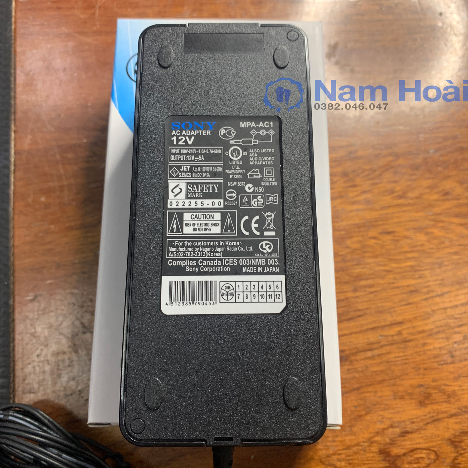 [HCM]Nguồn Adapter 12V5A sử dụng cho bơm 12v mini