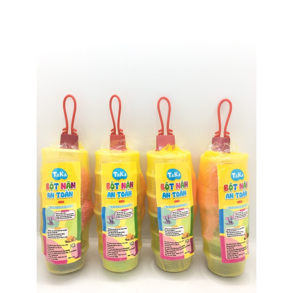 6 hủ đất nặn an toàn cho bé tặng khuôn